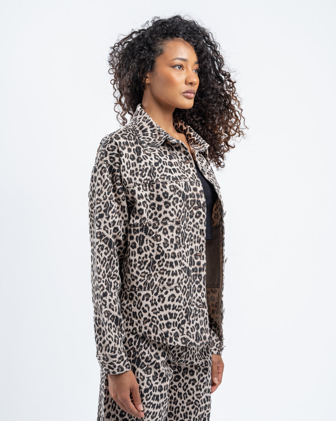 Leopard Patterned Jacket