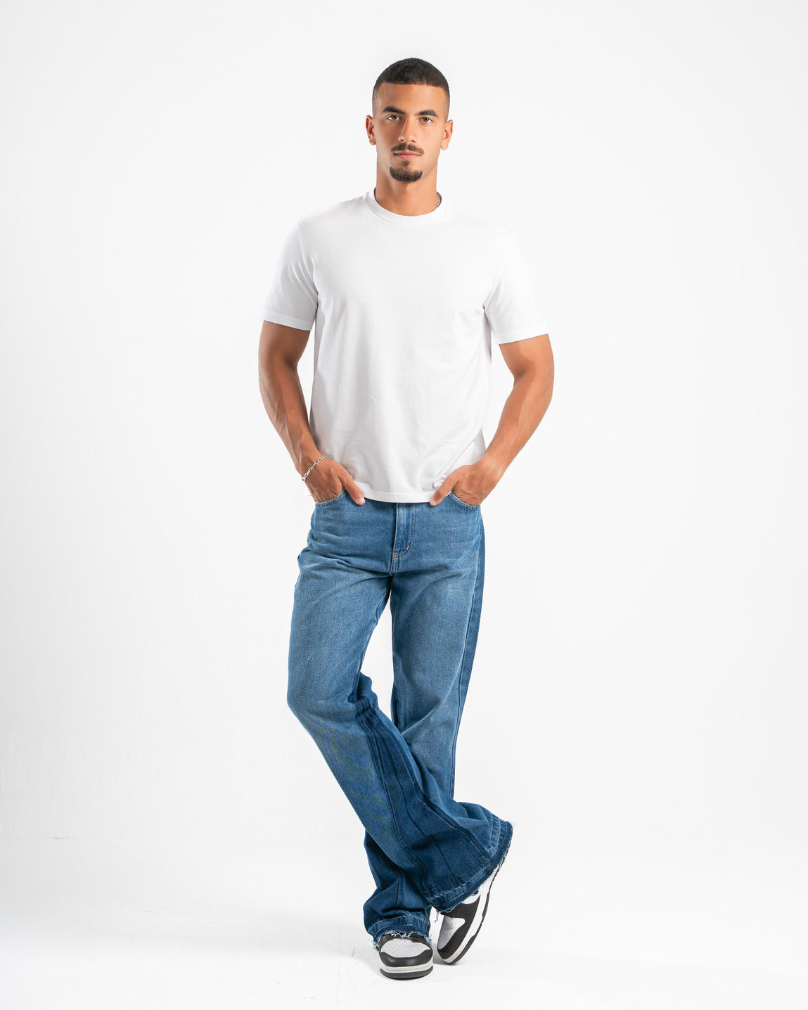 Classic Blue Flare Fit Jeans