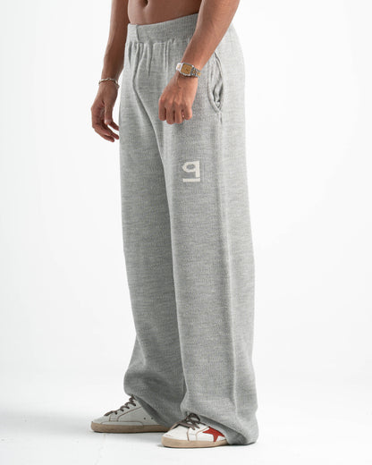 PSYCH GREY KNITTED PANTS
