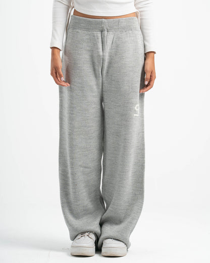 PSYCH GREY KNITTED PANTS