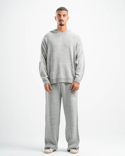 PSYCH GREY KNITTED PANTS