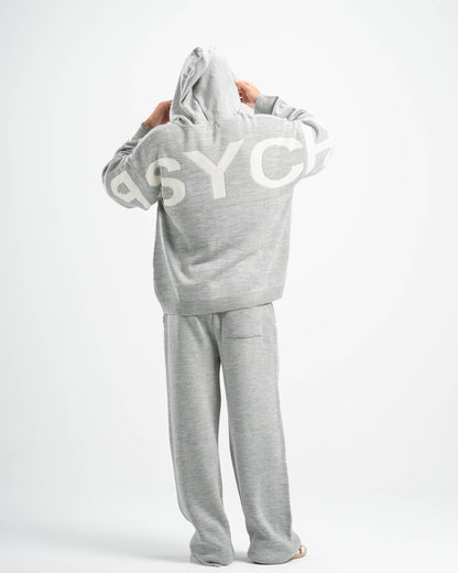 PSYCH GREY KNITTED PANTS