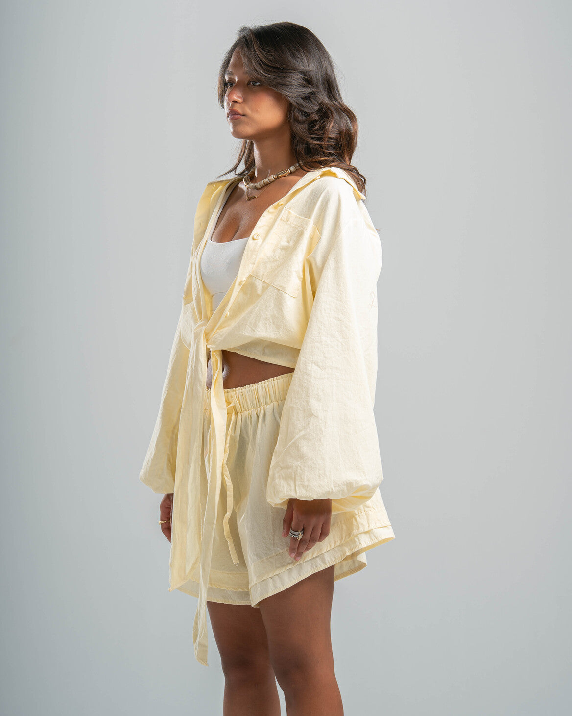 YELLOW COASTAL SHIRT