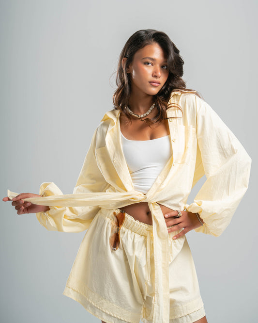 YELLOW COASTAL SHIRT
