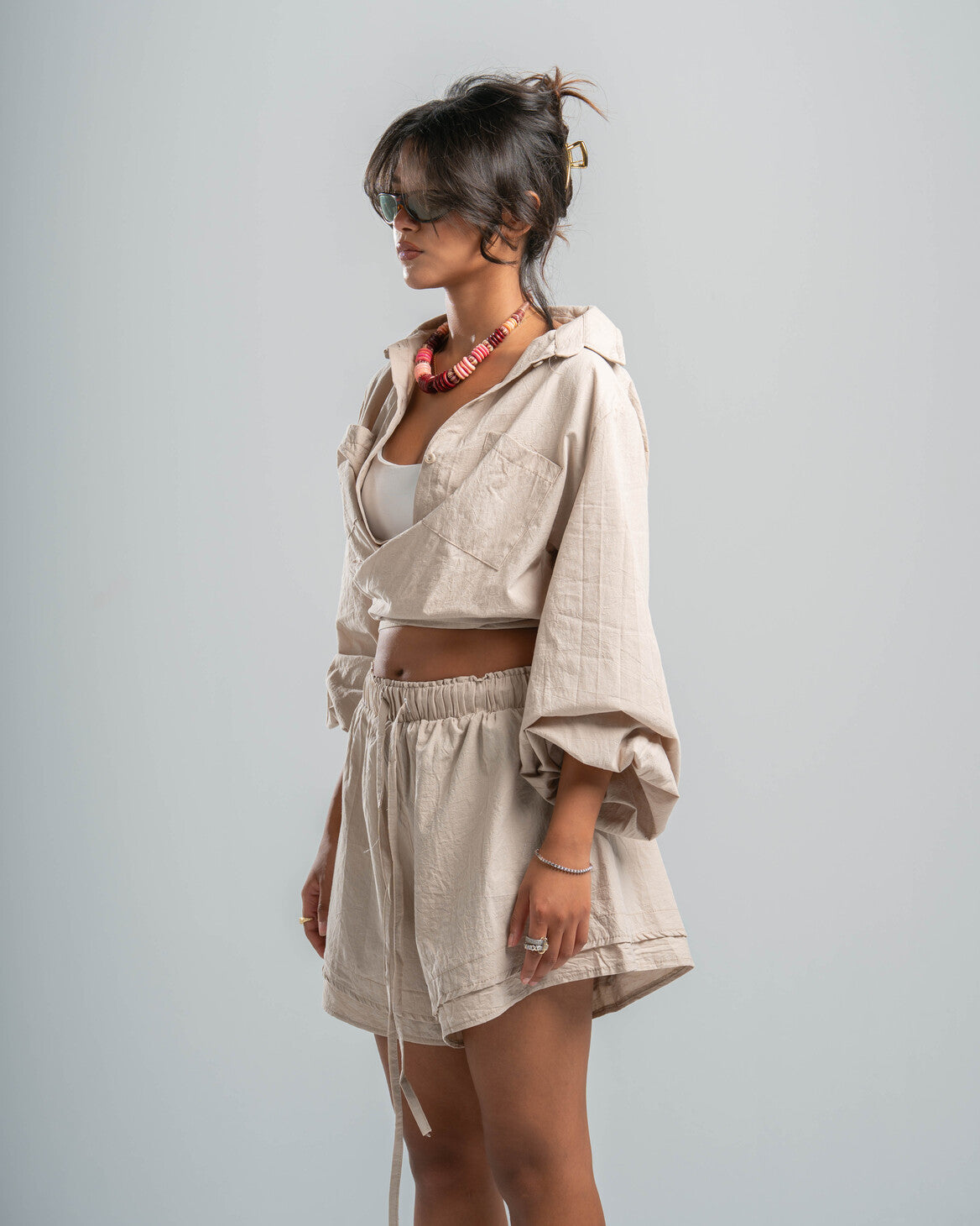 BEIGE COASTAL SHIRT