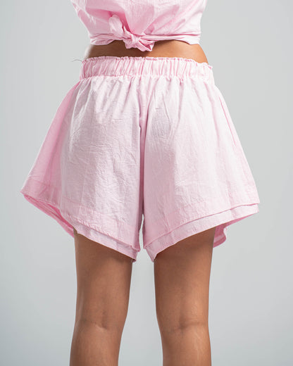 PINK COASTAL SHORTS