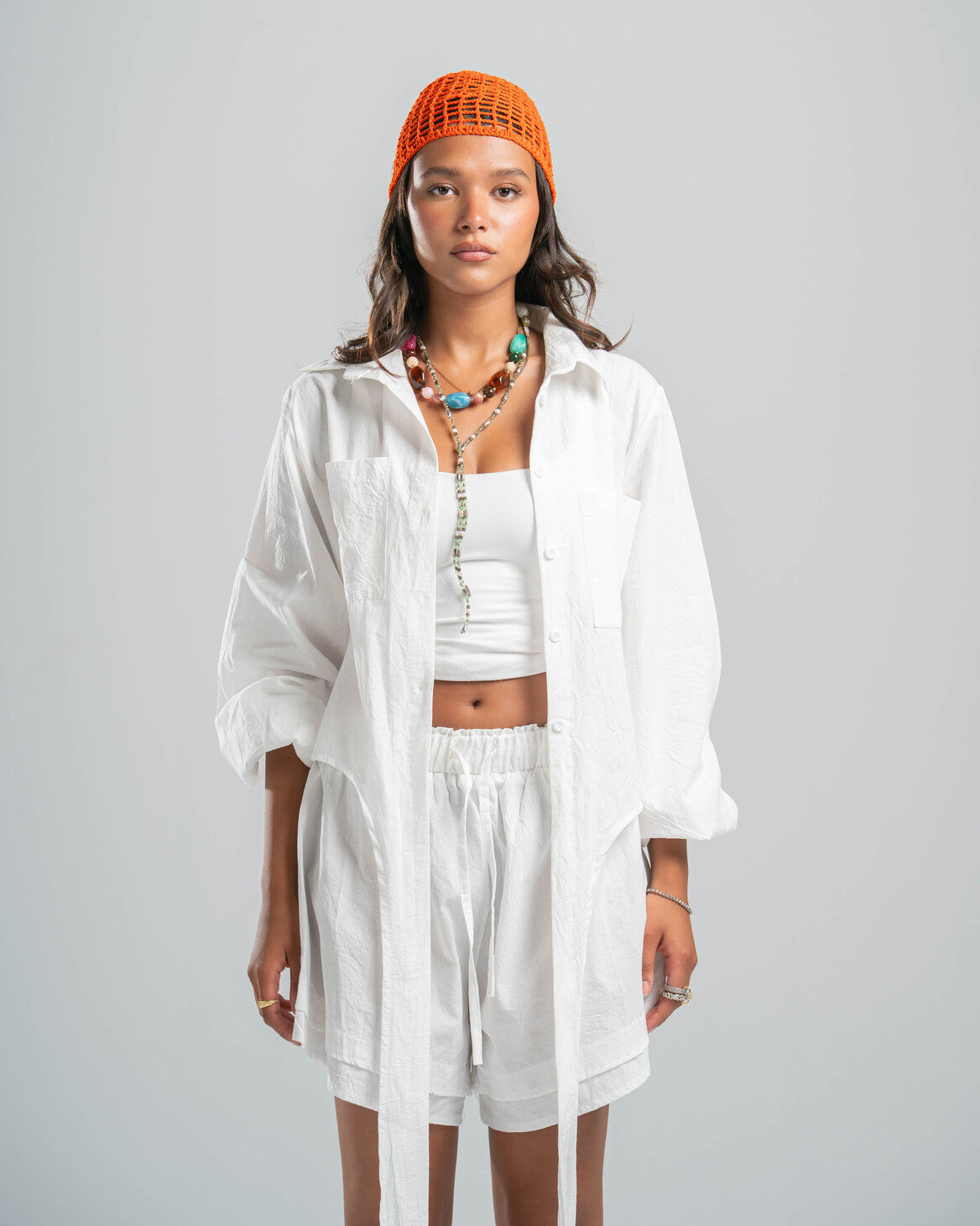 WHITE COASTAL SHIRT