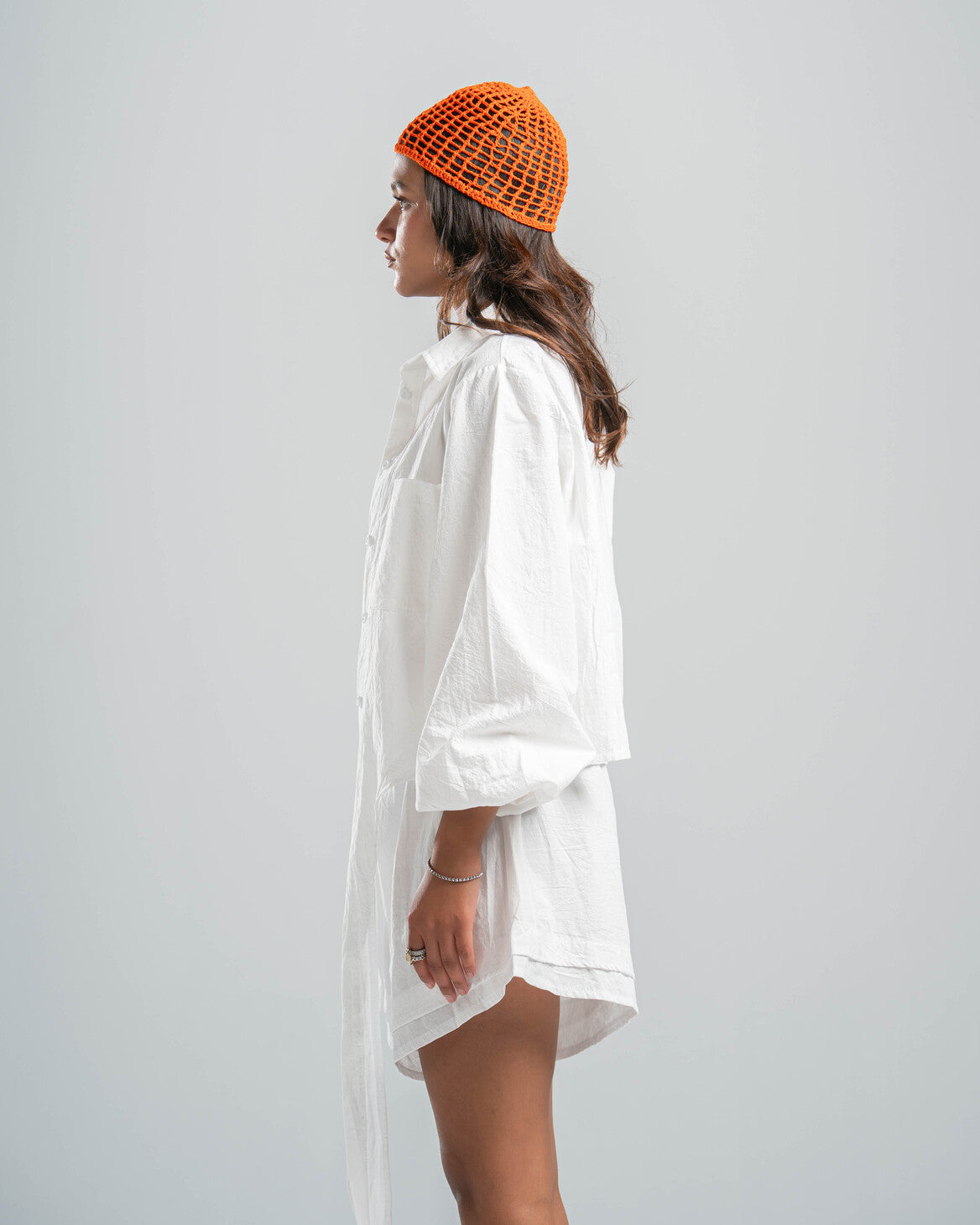 WHITE COASTAL SHIRT