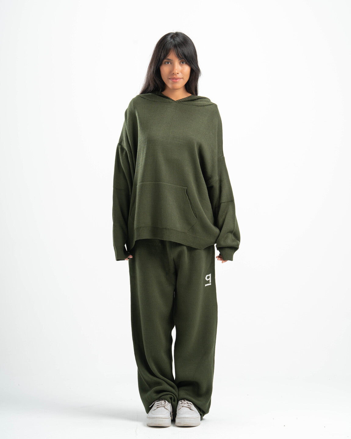 PSYCH OLIVE KNITTED PANTS