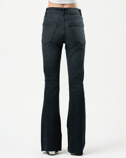 Flared Jeans in Black