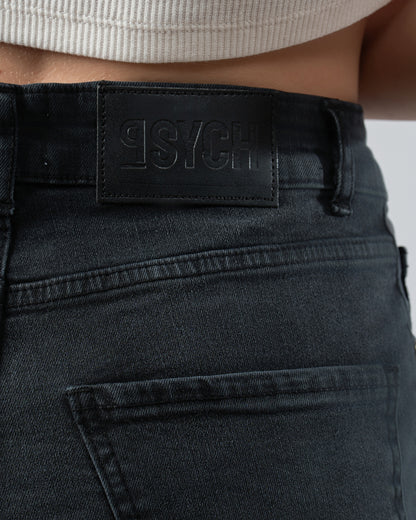 Flared Jeans in Black