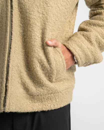 SAGE GREEN FAUX JACKET