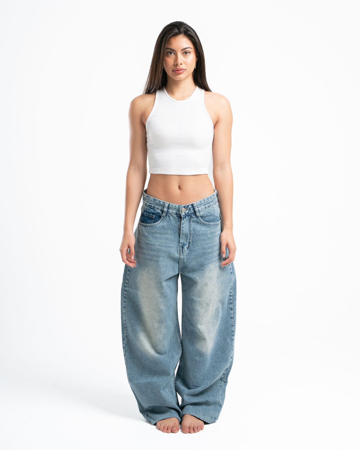 THE 90s BLOWOUT IN DIRTY BLUE