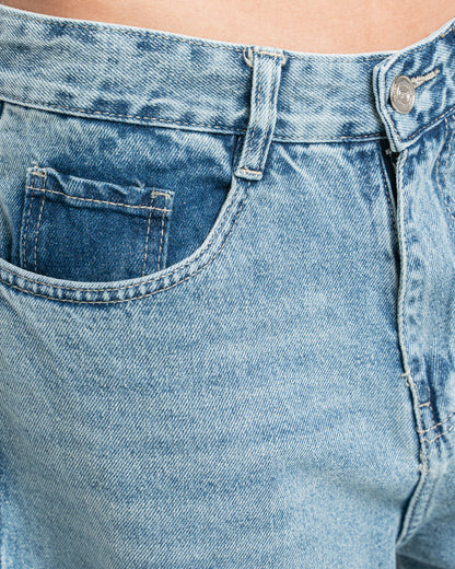 THE 90s BLOWOUT IN DIRTY BLUE