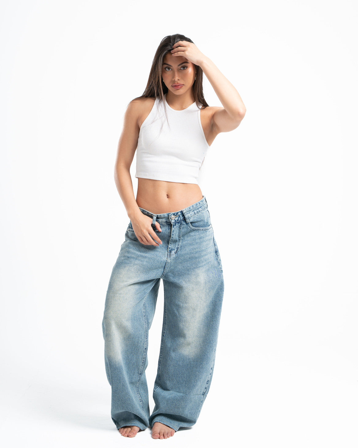 THE 90s BLOWOUT IN DIRTY BLUE