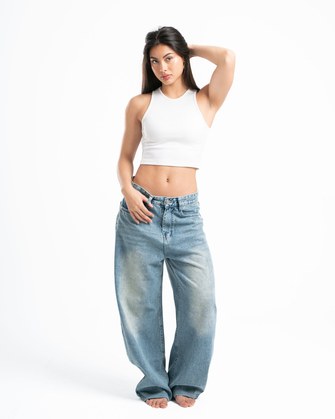 THE 90s BLOWOUT IN DIRTY BLUE