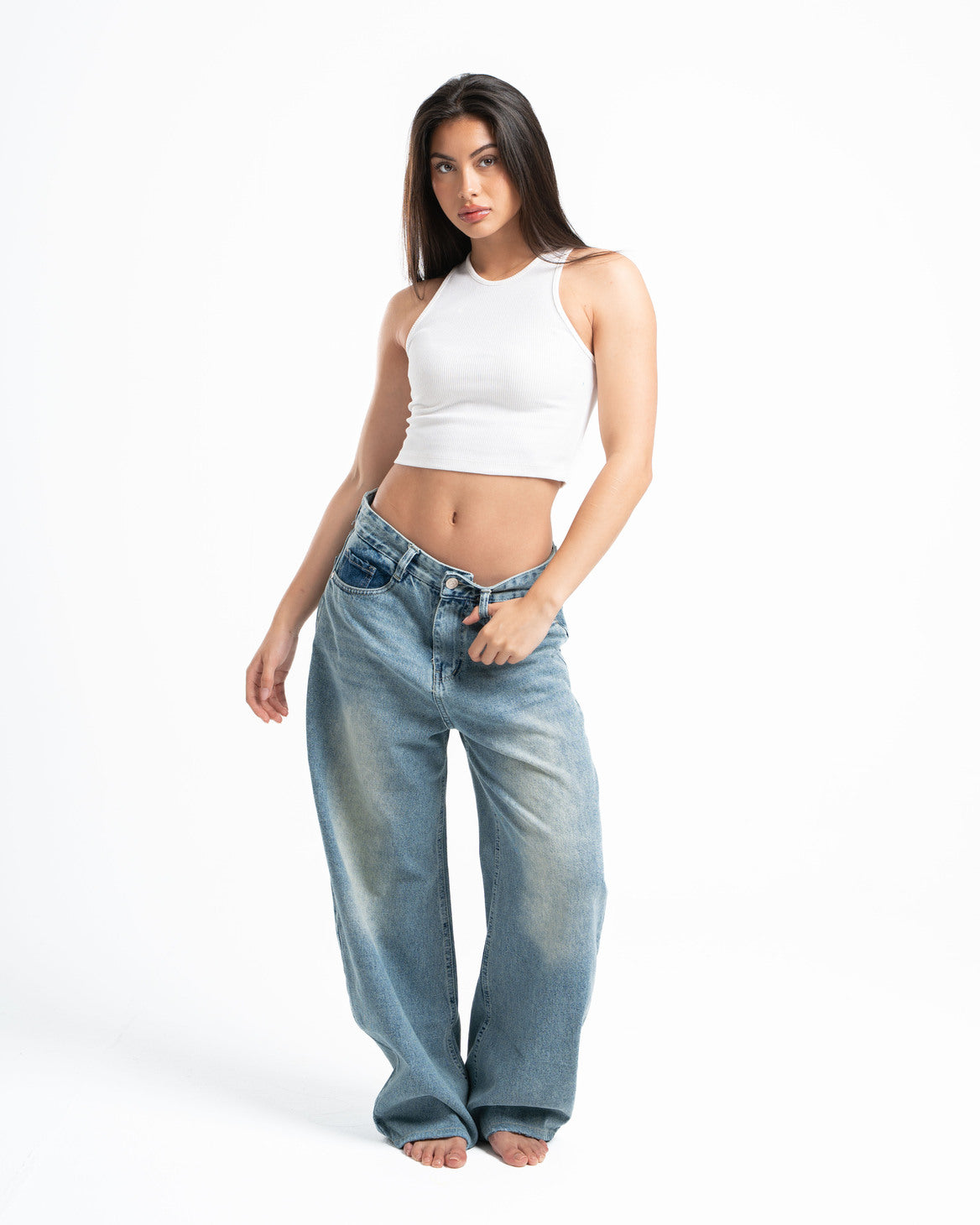 THE 90s BLOWOUT IN DIRTY BLUE