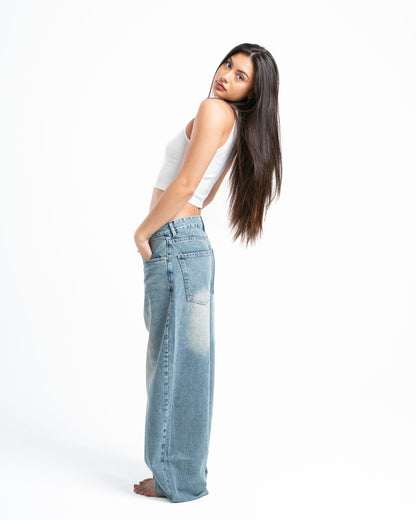 THE 90s BLOWOUT IN DIRTY BLUE