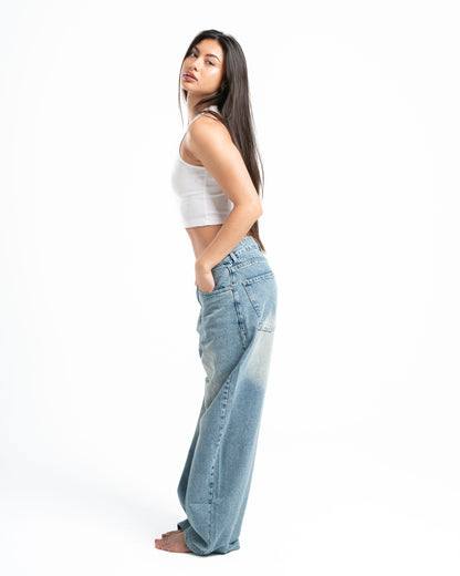 THE 90s BLOWOUT IN DIRTY BLUE