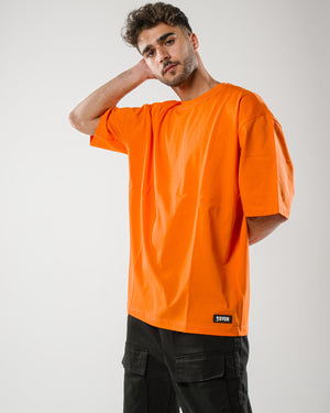 Orange Oversized Tee