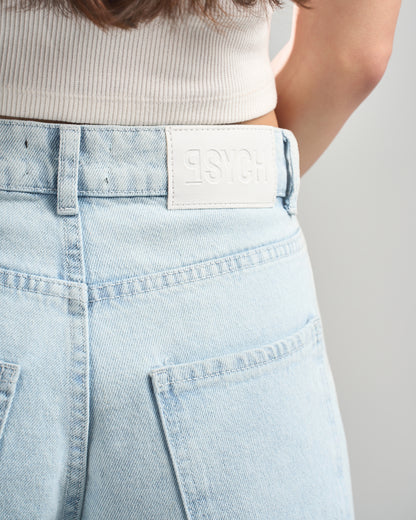 Light Blue Women Straight Jeans