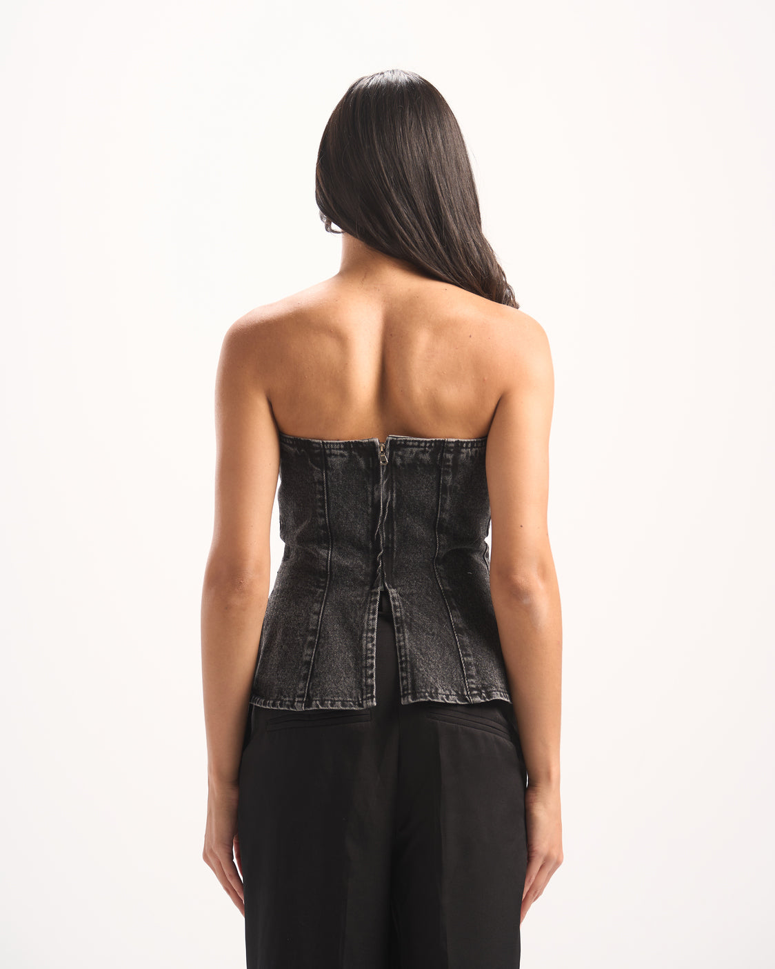 BLACK BLING CORSET