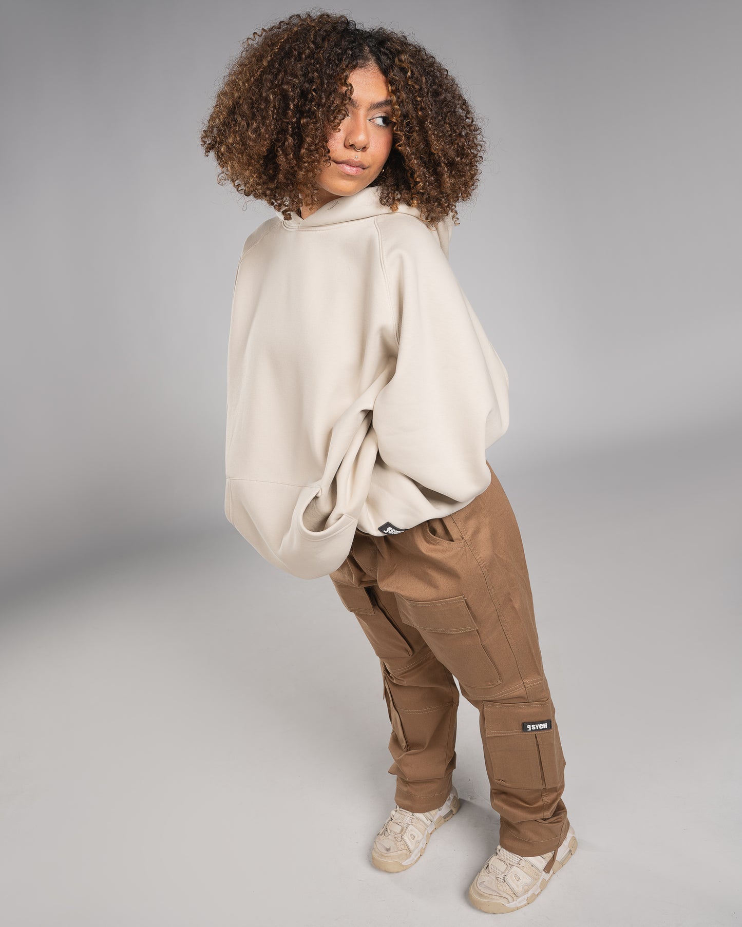 Sand Oversized Hoodie