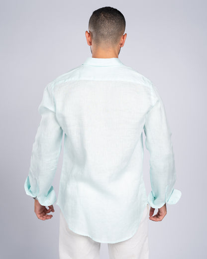 Mint Linen Shirt