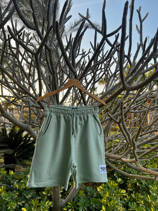Pistachio Sweat Shorts (Unisex)